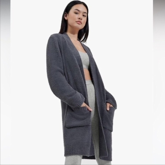 UGG KALLIE Gray Cardigan Sweater Small - Picture 7 of 13